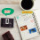 Calendar Date Stamp with Easy Roll Date Adjustment for Office Organization 2
