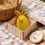 Easter Bunny Candy Box Yellow Egg Shell Set 2 pcs 2