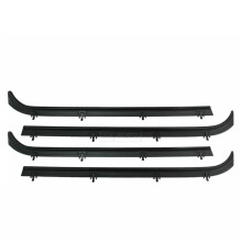 Window Weatherstrip Kit 4Pc G10 G20 G30 Window Seal Set with Durable Steel Core for Chevy Van