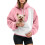 Oversized Hoodie Fleece Sweatshirt with Sling Pocket 2