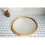 Rattan Circle Wall Mirror 16 Inch Round 7