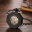 Men's Octagonal Skeleton Pocket Watch Roman Dial 4