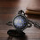 Men's Octagonal Skeleton Pocket Watch Roman Dial 8