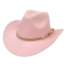 Chapeau à thème occidental à la mode pour différentes-Rose