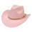 Chapeau à thème occidental à la mode pour différentes-Rose 1