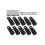 30Pcs Tent Clips Adjustable Lock Clips for Tarp& Shade Cloth 7