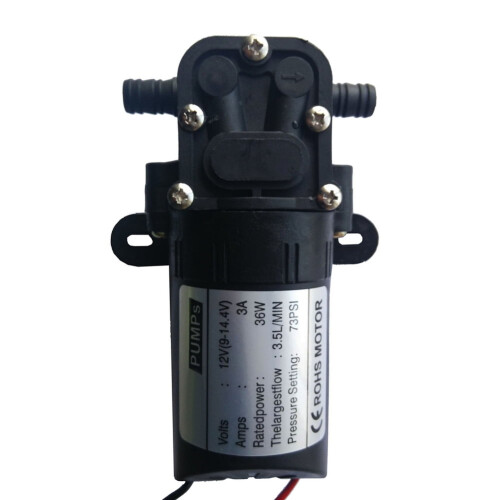12V36W DC Γεωργικός Ηλεκτρικός Μίνι Ψεκαστήρας Νερού Υψηλής Πίεσης με Αντλία 1