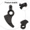 Μοχλός κοπής νήματος για Black & Decker LST201 90567075 Ανταλλακτικό ανταλλακτικό 2 τεμαχίων 3