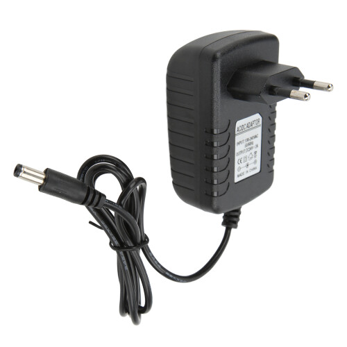 24V 2A Netzteiladapter, ABS-Gehäuse, 50/60Hz AC/DC
