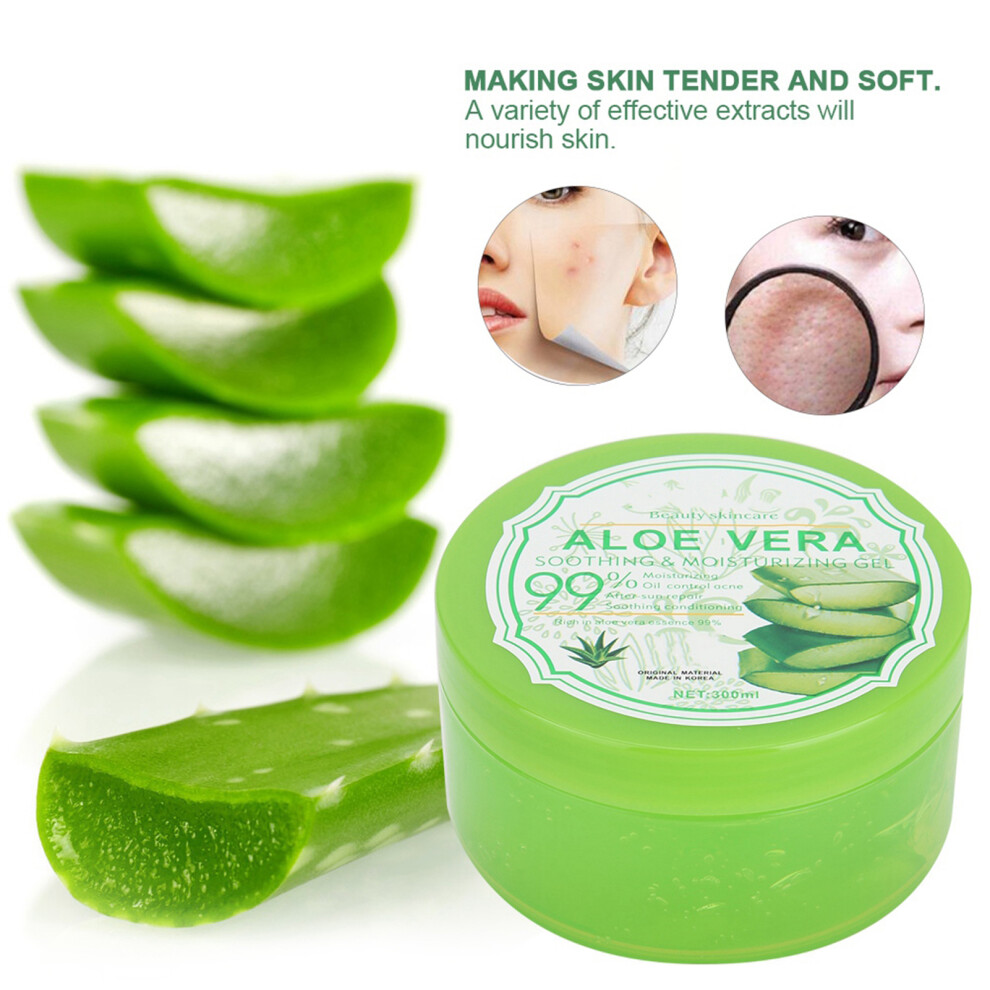 Cream Hydrating Aloe Vera Gel 300G - Moisturizing, Repair & Soothing Skin Care