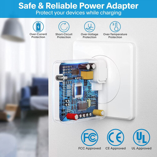 118W USB C-lader strømadapter Hurtigladende type C reiselaptop-strømadapter 2