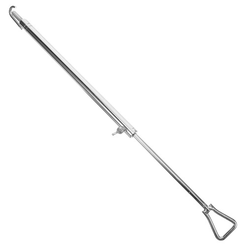HOMEMAXS Universal Car Hood Prop Rod Support Silver 2