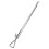 HOMEMAXS Universal Car Hood Prop Rod Support Silver 7