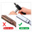 Car Battery Terminal Wire Cleaner Steel Brush 3