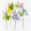 Artificial Easter Egg Picks Rabbit Flowers 1/5PCS 7