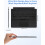 Πληκτρολόγιο Surface Pro – Συμβατό με Surface Pro10/9/8/X, οπίσθιο φωτισμό 7 χρωμάτων, touchpad, 8