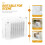 Convenient Eyelash Container 1Set Clear Acrylic Rectangular Shape For False Eyelashes Traveling Dating 8