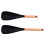 Multifunction Spatula Cooking Spoon for Nonstick Cookware, Kitchen 3 in 1 Multi-Function Spatula Spoon Silicone 2pc 1