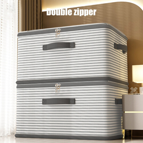 Non-Woven Quilt Storage Bag, Portable Folding Organizer, 1 1
