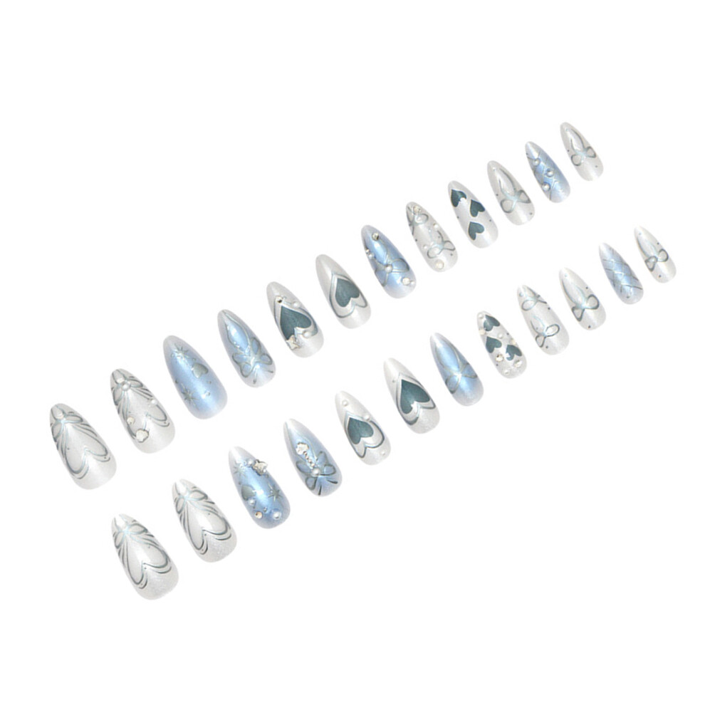 Roc-Electron Sparkle False Nails - Diy Manicure Kit