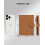 Slim RFID passport holder light green leather wallet with 5