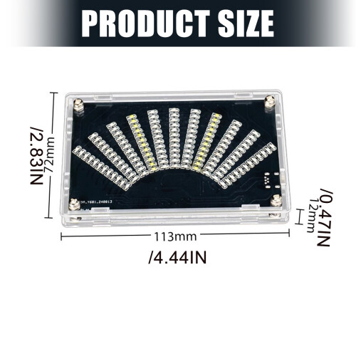 Fun LED Rhythm Light Display With Microcontroller And Amplifier 2