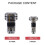 Συνδετήρες καλωδίων T Tap για καλώδια 14-18AWG, χωρίς απογύμνωση καλωδίων, Συνδυασμός 7