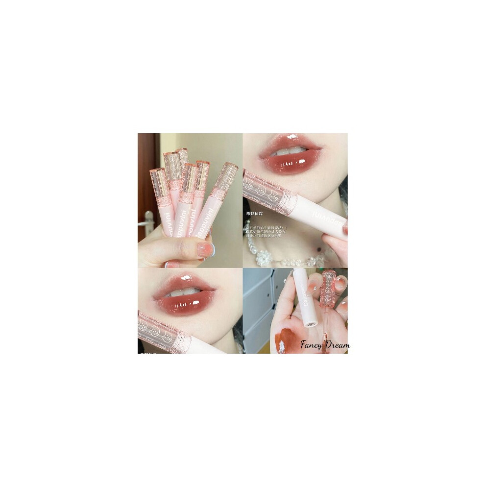 Roc-Electron (#06) Watery Glass Lip Gloss - Milk Tea Color