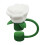 Rose-Shaped Straw Stopper for 10mm Straws 2