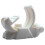 Printed Herringbone Gear Phone Stand, Adjustable Desktop Accessory, Portable and Practical Gear Design White 1