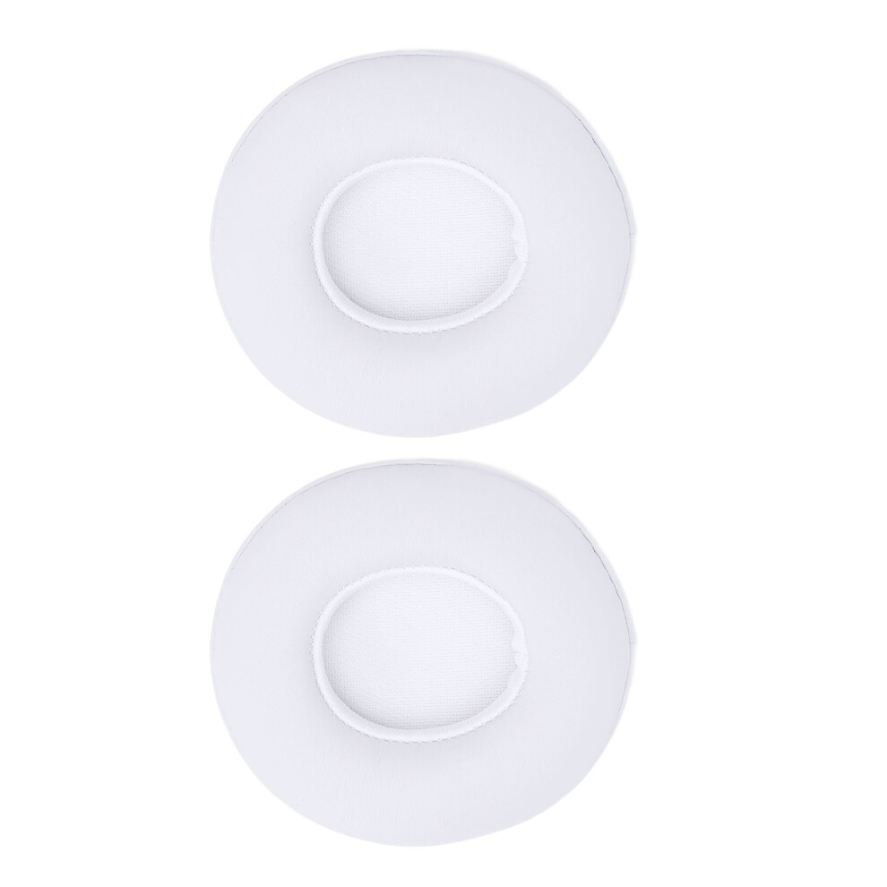 Noise-Isolating Ear Pads For Headphones, High-Density Foam & Leather White 7651390829943