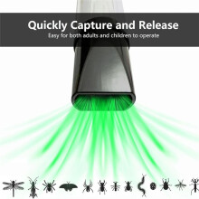 2 Pack Bug Vacuum Catcher for Adults and Kids, Cordless Spider Vacuum Battery Powered Bug Sucker for Home Garden