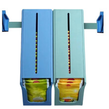 Wall Mounted Tea Bag Holder - Dual Kitchen Organizer for Countertop Storage, Ideal for Home, Studio, and Restaurant Use