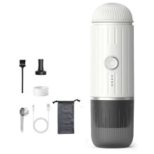 Portable Espresso Machine ,Wireless Electric Coffee Maker Compatible with Capsules & Ground Coffee, Ideal for Travel Use