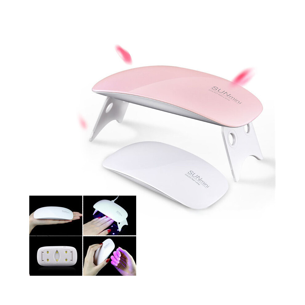 Roc-Electron 6W Uv Led Nail Dryer, 45S/60S Timer