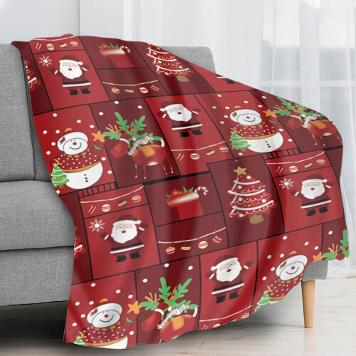 Weiche Fleecedecke für Couch, Bett oder Sofa, 150 x 200 cm 2