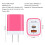 Φορτιστής USB-C 20W PD με QC3.0, Διπλός προσαρμογέας τοίχου USB, Γρήγορη φόρτιση, Συμβατό 4