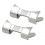 για 2 τεμάχια Premium Καμπυλωτό Άκρο 19mm / 20mm / 21mm / 3