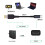Είσοδος USB-C τύπου C CY100W σε ορθογώνια υποδοχή εξόδου Ισχύς 20V5A Καλώδιο φόρτισης PD 65W 2