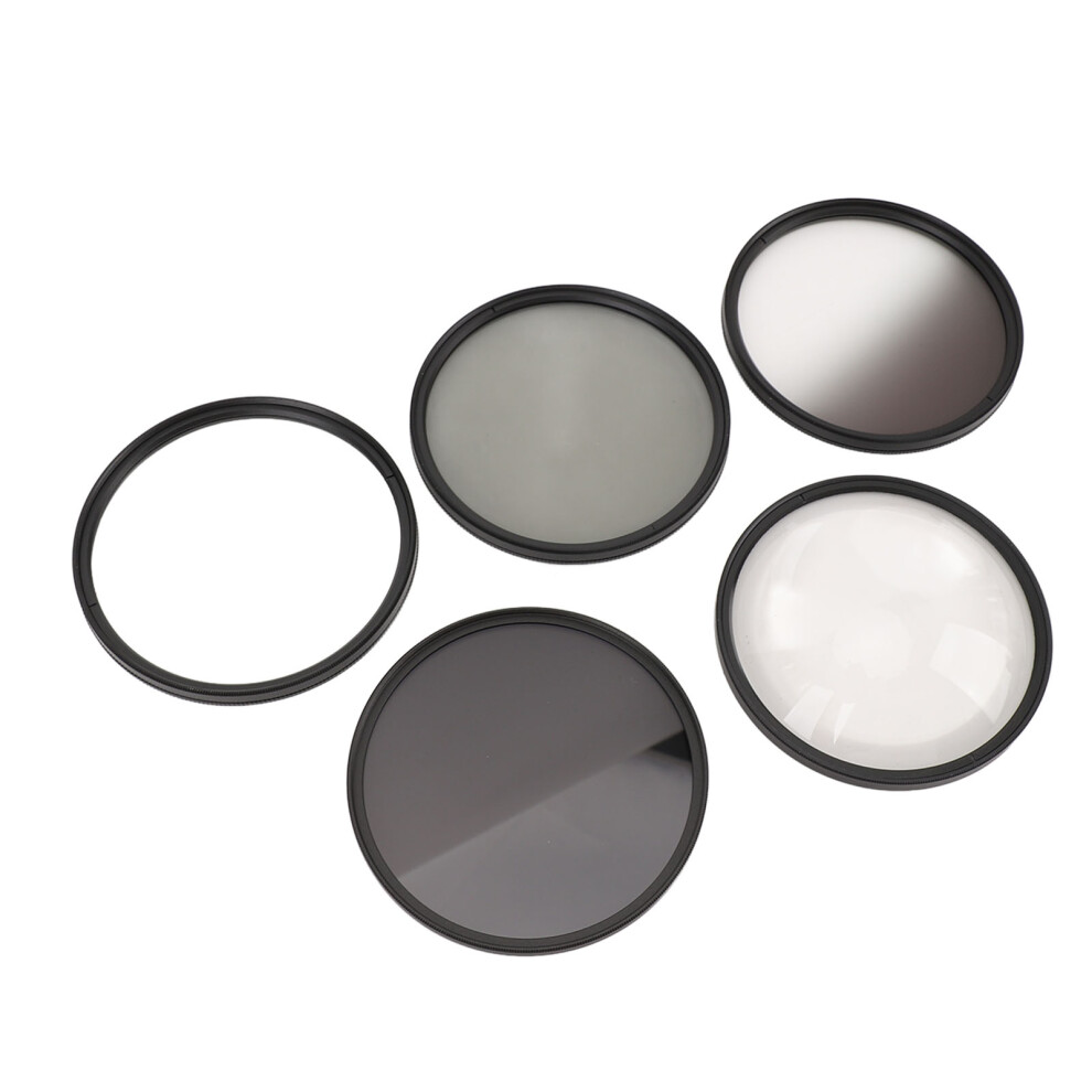 52Mm Lens Filter Kit With Cpl Nd8 Star & Filters Dustproof Gray 4631390831026