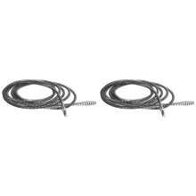2pièces 5 Mètres Perceuse Électrique Drain Dragage Ressort Évier Tuyau Égout Dragage Ensemble D'Outils pour Cuisine Salle de Bains Plomberie
