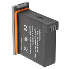 1300mAh Schwarzer Lithium-Akku für Actionkamera, 4,4V