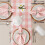 DII Gingham Check, Pink, 14x72 4