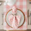 DII Gingham Check, Pink, 14x72 5