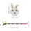 Bunny-Shaped Paper Piñata for Easter and Parties 2