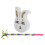 Bunny Piñata with Stick Easter Spring Party Decor 5