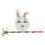 Bunny Piñata with Stick Easter Spring Party Decor 6