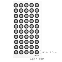 50 Sheets Scanner Reflective Film 6mm 3d Scanning  Marking Points Dots Reflection Markers the Pet  Dots