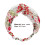 Women's Embroidered Flower Headband with Smooth Net Yarn 8