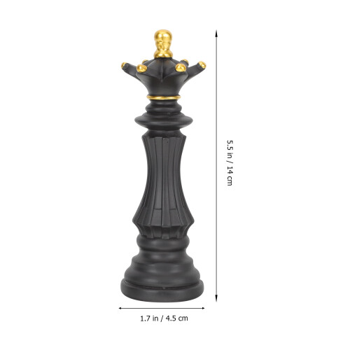 Chess Sculpture Decor Set 3 Pieces 1